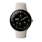 Умные часы Google Pixel Watch 4 Wi-Fi, 45mm, Polished Silver/Porcelain (Серебряный/Фарфоровый)