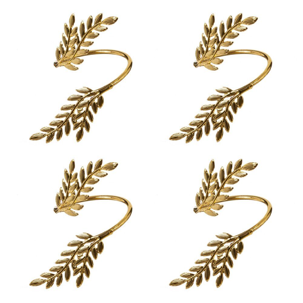 GAEM Набор из 4-х колец для салфеток, L11 W4,5 H11 см