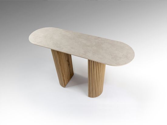 Irati Консоль цвет каменный/древесный