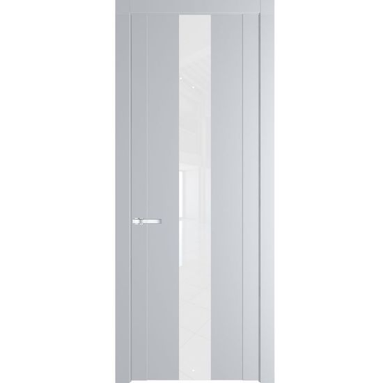 Межкомнатная дверь эмаль Profil Doors 1.9P лайт грей стекло лак классик