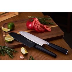 Нож Сантоку Carbon, 18 см