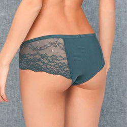 Женские трусы брифы бирюзовые Doreanse Elegant 7142