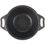 Кастрюля 1л «Granit ultra»(blue) со стеклянной крышкой кгг12а