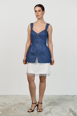 Джинсовый топ