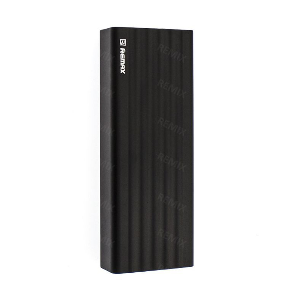 Внешний аккумулятор 20000mAh 2USB 2.1A Remax RPP-15 Vanguard (Black ПУ)