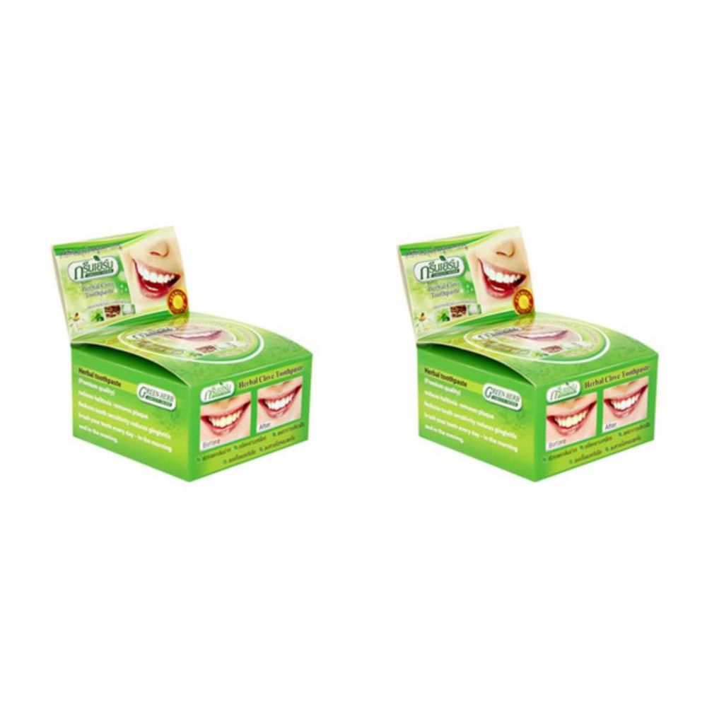 Зубная паста Green Herb Растительная, 25 гр 2 уп