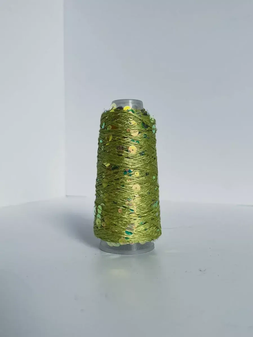 Пряжа хлопок с королевскими пайетками