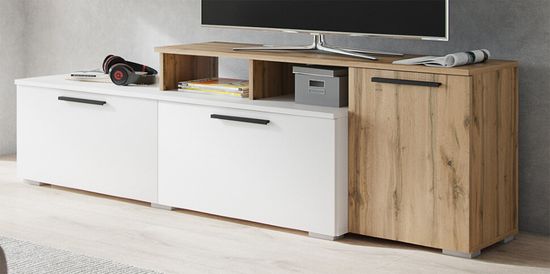 Тумба-ТВ АЛЬБЕРО малая дуб вотан