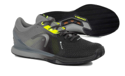 Мужские кроссовки теннисные Head Sprint Pro 3.0 SF Clay Men - black/yellow