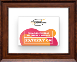 Рама 23,7x29,7 для картин и фотографий