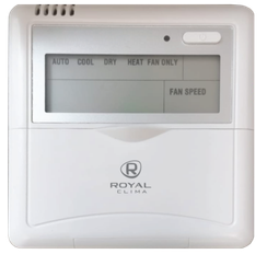 Проводной пульт управления RCW-100 для полупромышленного оборудования ROYAL CLIMA ESPERTO RCW-100
