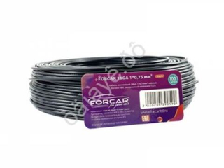 Провод одинарный 1х0,75мм черный , 100м FORCAR а016506ф