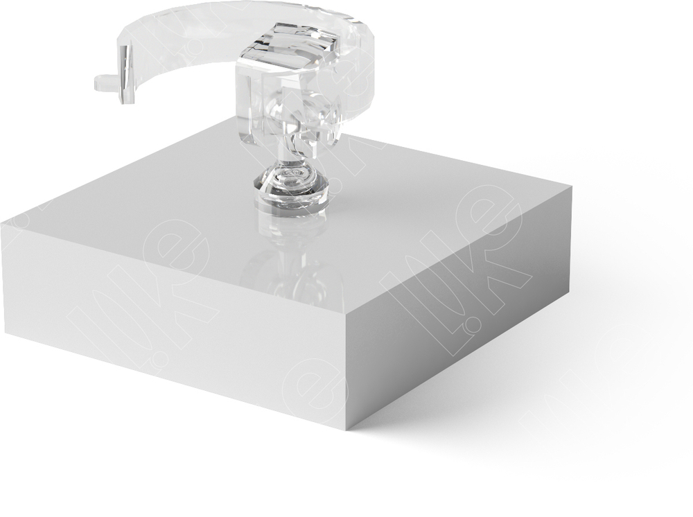 Подставка акриловая для кольца/кольцедержатель/35*35*25 мм.