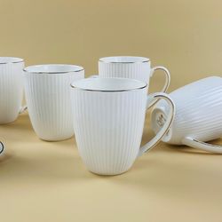 Lenardi 305-113 Набор из 6 кружек 400 мл в под.уп.(х6)Фарфор