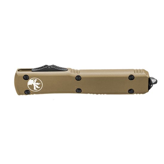 Автоматический нож Microtech Ultratech Satin 121-1TA c клинком из стали CTS-204P, рукоять алюминий