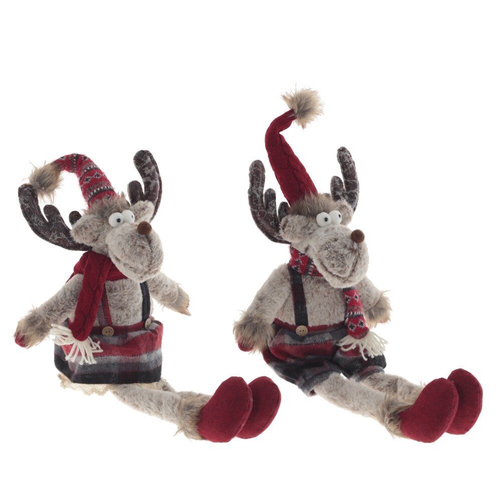 GAEM Игрушка набивная "Олень", L22 W16 H74/24 см, 2в.