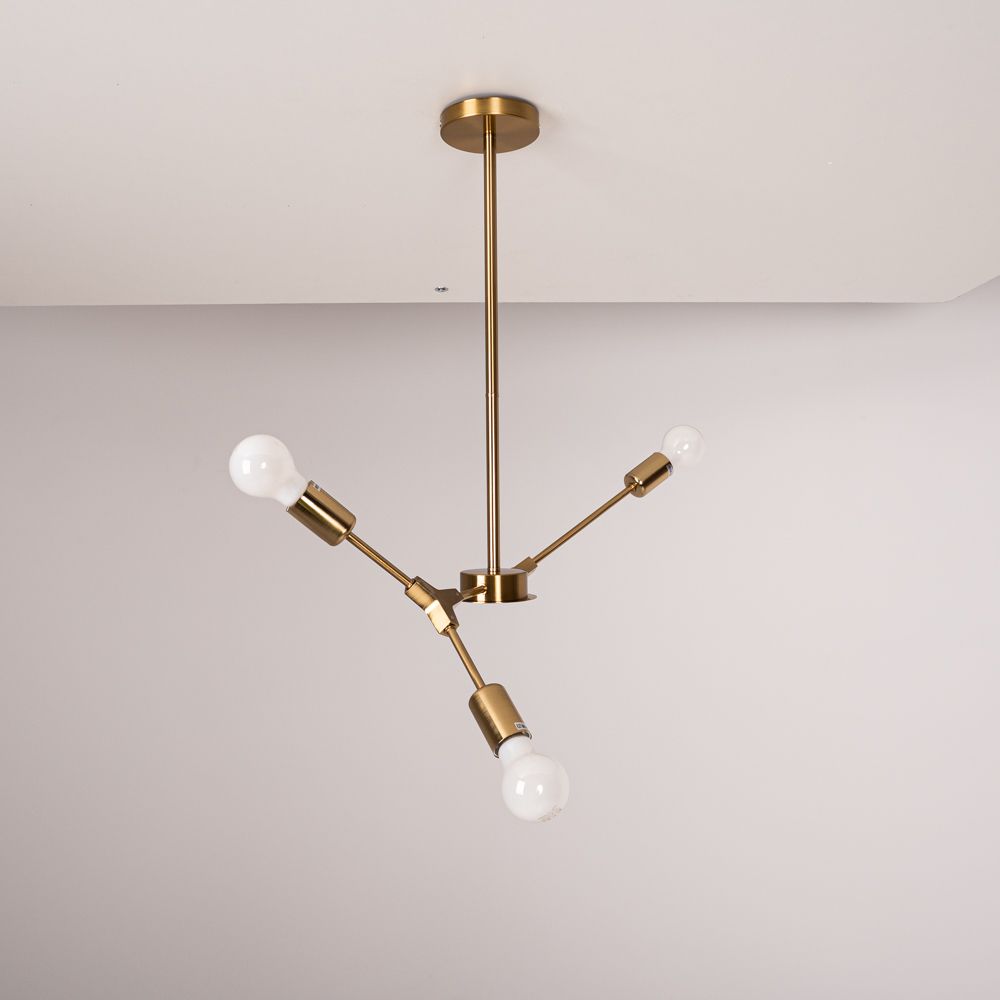 Люстра На Штанге Late D55 Gold By Imperiumloft