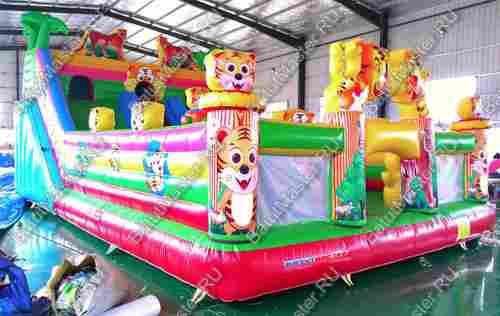 Коммерческий батут "Тигриная страна" 10*6*5 м