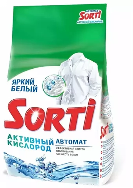 Стиральный порошок Sorti Активный кислород (автомат), 6 кг
