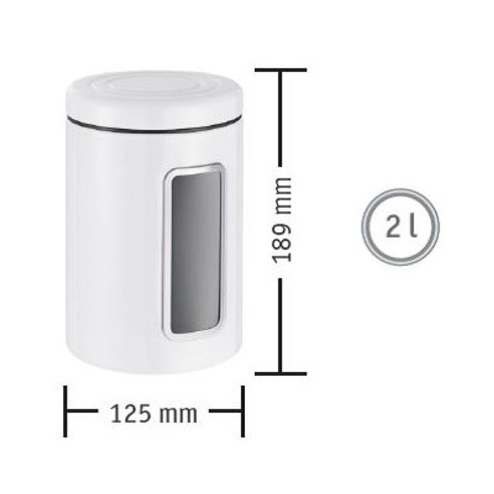 Контейнер для хранения Wesco Classic Line красный