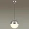 4959/1A PENDANT ODL22 345 мат.никель/металл/белый/стекло Подвес E27 1*40W PINGA