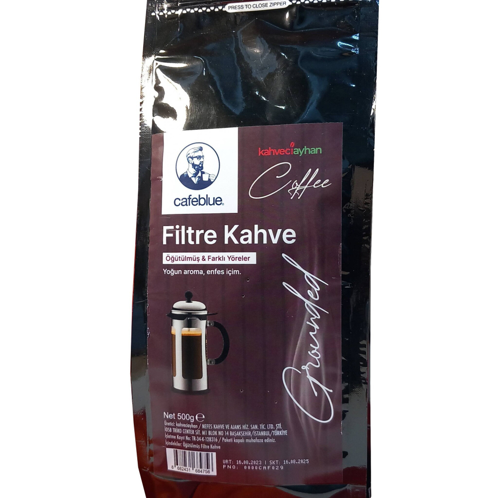 FILTRE  кофе молотый, KahveciAyhan, 500гр: