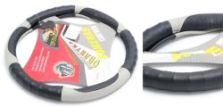 Чехол руля кожа 10000200-М LIGHT grey/Blk (0809) KING 10000200-М LIGHT grey/Blk (0809)