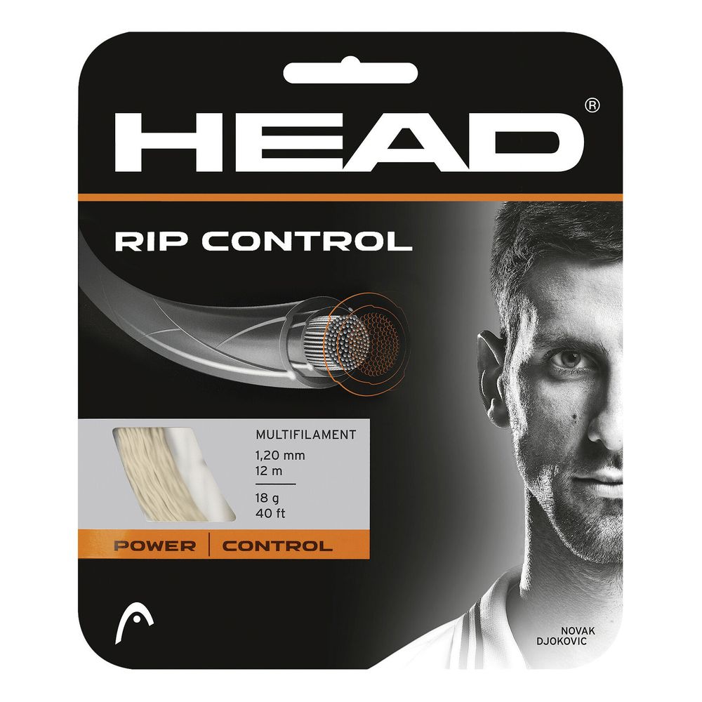 Струны теннисные HEAD RIP Control String Set 12m - Ecru