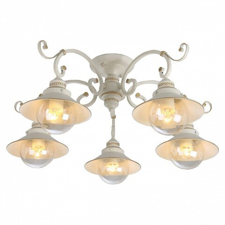 Потолочная люстра Arte Lamp Grazioso A4577PL-5WG