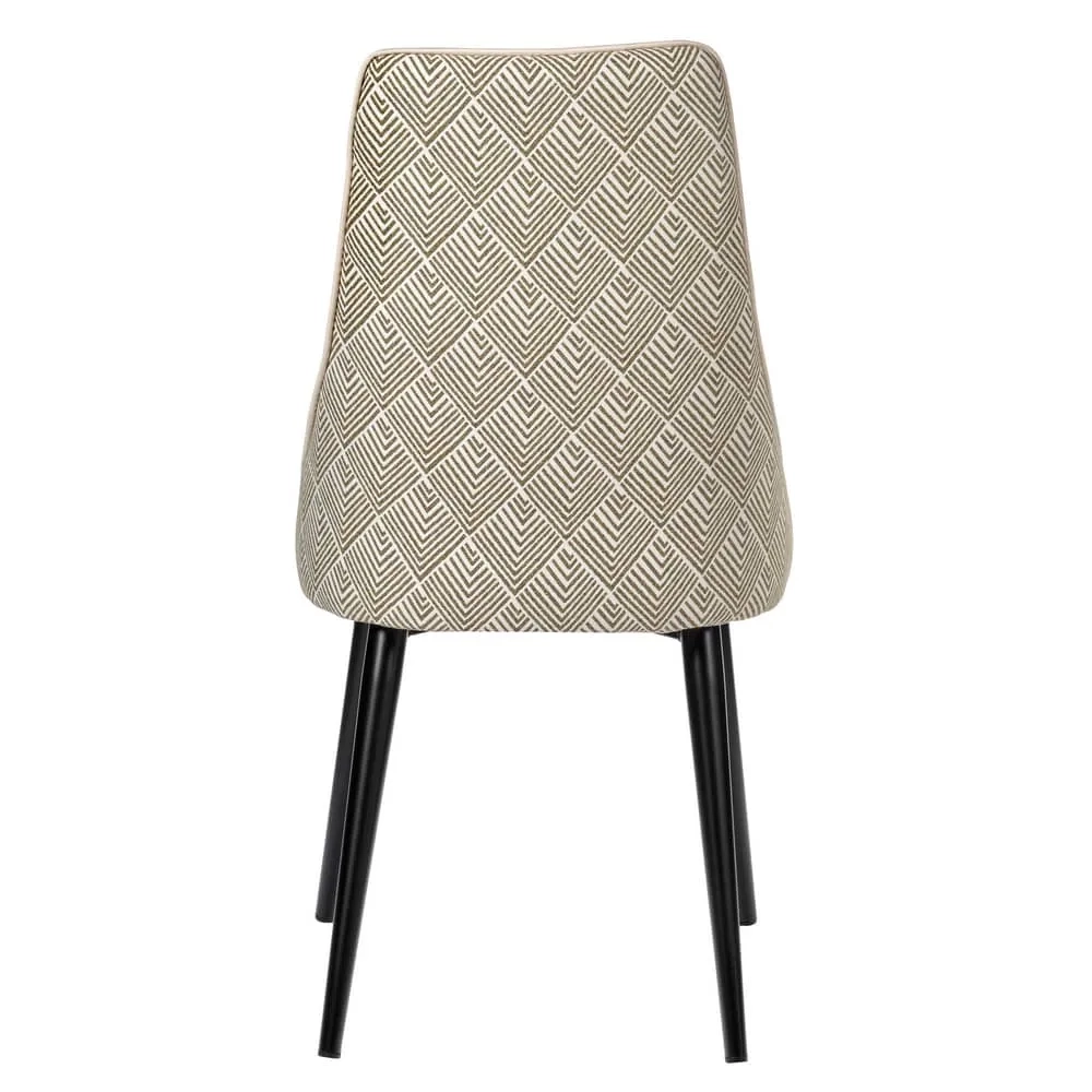 Стул Bradex Home Dave оливковый с жаккардом