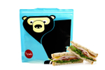 Набор многоразовых пакетов (2 шт) для бутербродов 3 Sprouts Медведь