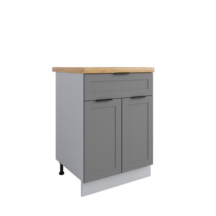 Кухня Модуль С1ЯШ 600 Норма Перо Смоки