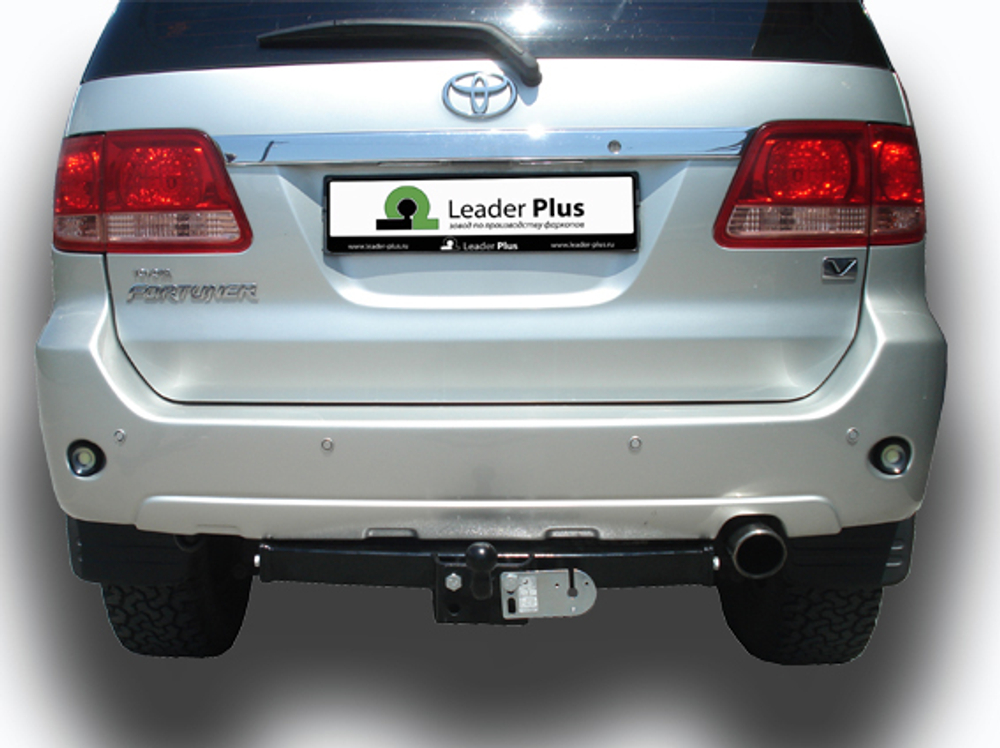Фаркоп Лидер-Плюс для TOYOTA FORTUNER 2005-2016 / 2016-(кроме TRD) с электрикой (Smart) и сертифкатом в комплекте арт.(T122-FC)
