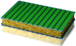 Стеновые сэндвич-панели Базальт 100 мм