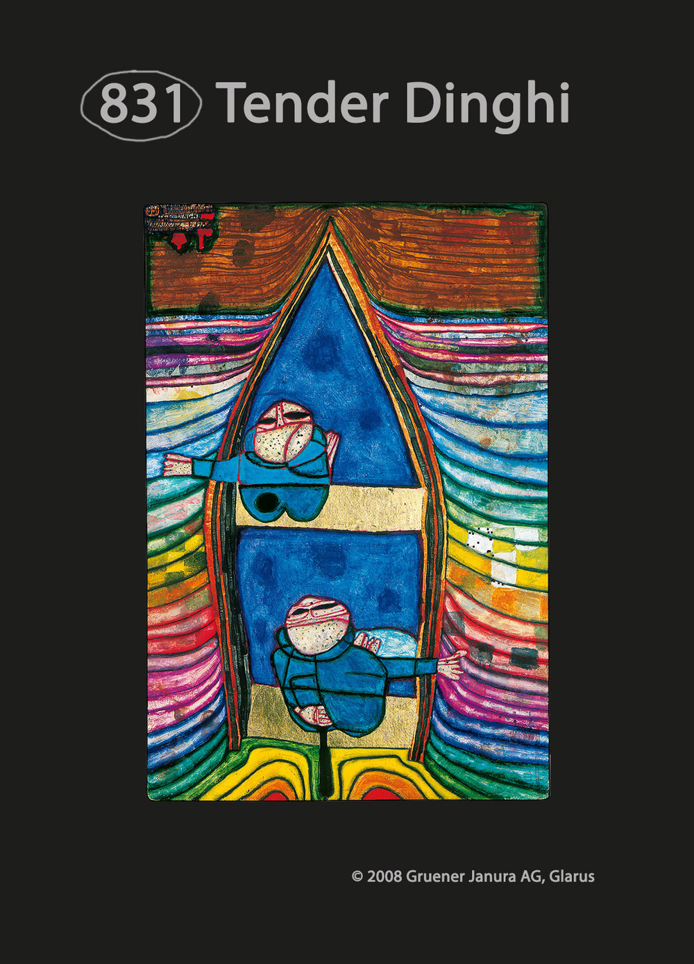 Opal Hundertwasser, цвет 2103 шлюпка