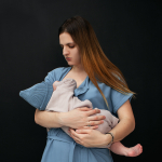 Хлопковая шапка ko-ko-ko светлый тауп (*baby size only)