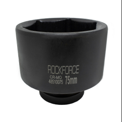 Головка ударная глубокая 75мм 6гр. 1'' RockForce##Rock FORCE RF-48510075