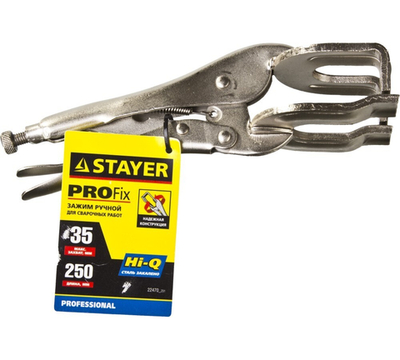 STAYER Pro-Fix 250 мм, зажимные клещи (22470)