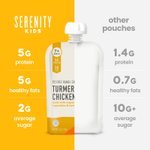 Serenity Kids, куркума с органическими овощами и травами, для детей от 7 месяцев, 99 г (3,5 унции)
