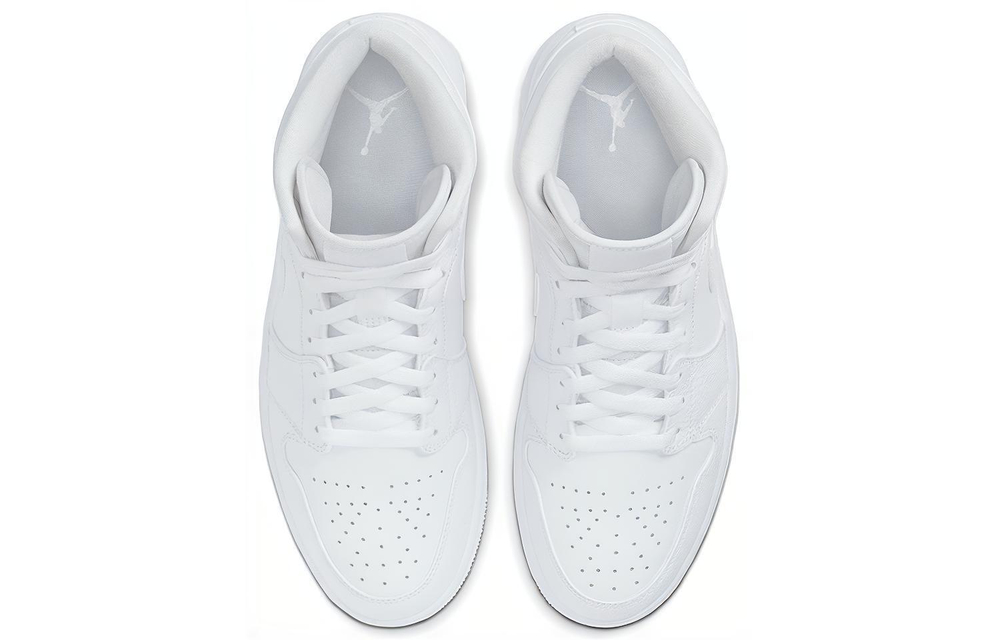 Кроссовки Jordan Air Jordan 1 Mid "Triple White"