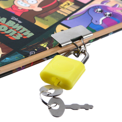 Записная книжка на замочке А6, Гравити Фолз   7810754
