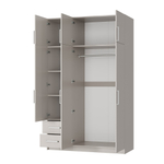 Шкаф 3-х створчатый с ящиками