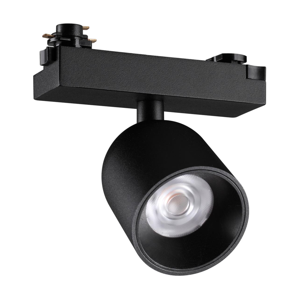 359807 PORT NT25 278 черный Светильник трековый однофазный трехжильный IP20 LED 10W 180-265V 3000К SOLETTE
