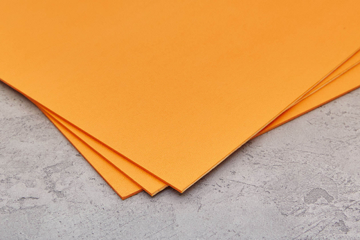 Kydex Hunter orange 1,52мм, лист 300x200мм