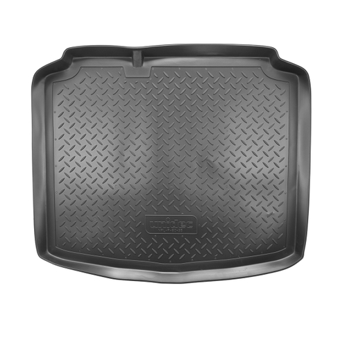 Коврик в багажник Norplast/Unidec для Seat Leon в кузове 1P1 HB (2005-2012) Черный, полиуретан, арт.NPL-P-80-35