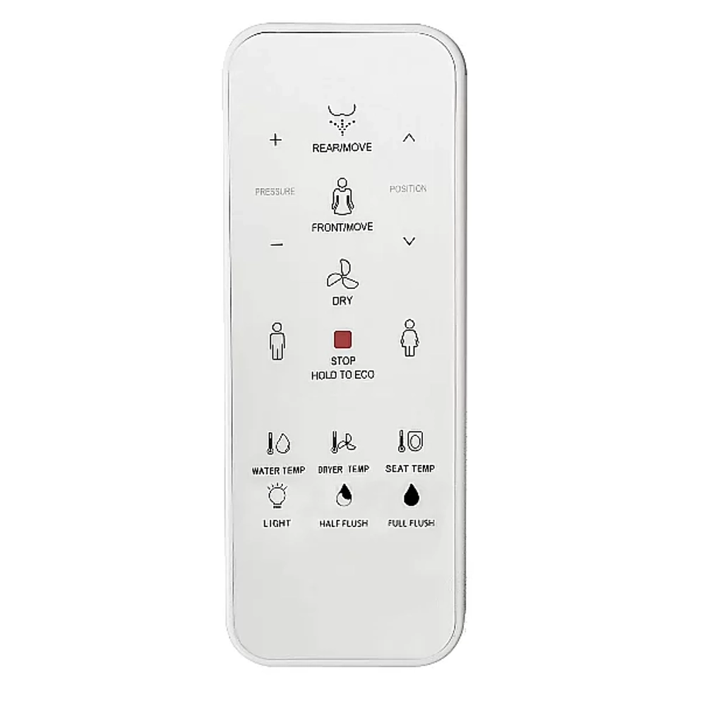 Унитаз подвесной с функцией биде Creavit WQ Smart WQ320-11CB белый, безободковый