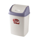 Контейнер для мусора с плавающей кр. "Фантазия" 10л 09402 св.серый