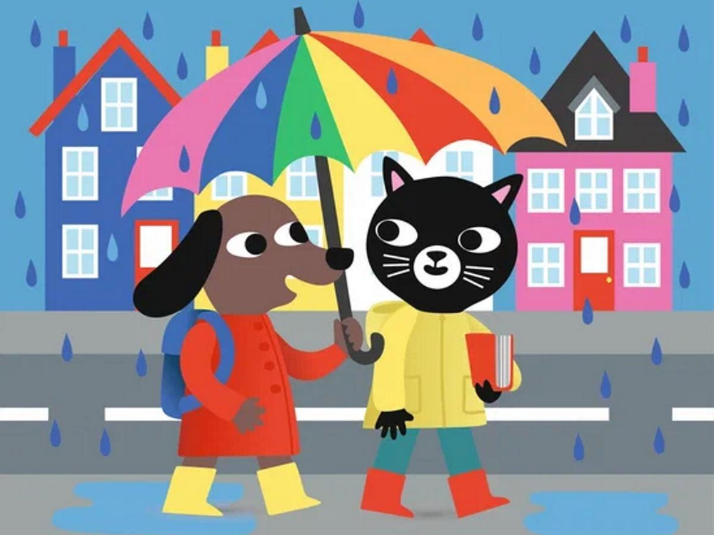 Пазл 2в1 2*20эл. "Друзья" 3+ (арт.P1202)