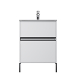 База под раковину, универсальная, 60 см, белый глянец