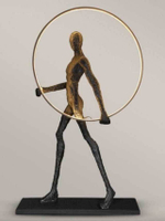 Современная скульптура Обруч 195см